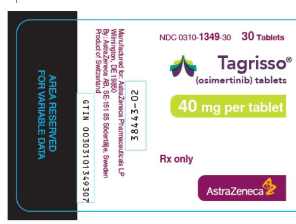 TAGRISSO (OSIMERTINIB) TABLET, FILM COATED [ASTRAZENECA PHARMACEUTICALS LP]