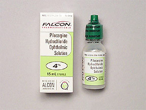 PILOCARPINE 4% EYE DROPS