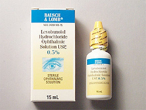 LEVOBUNOLOL 0.5% EYE DROPS