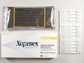 XOPENEX 0.63 MG/3 ML SOLUTION