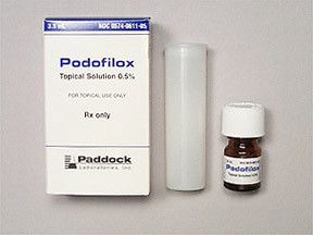 PODOFILOX 0.5% TOPICAL SOLN