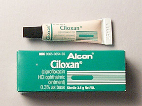 CILOXAN 0.3% OINTMENT