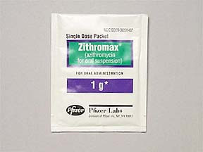 ZITHROMAX 1 GM POWDER PACKET