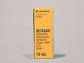 BETAGAN 0.5% EYE DROPS