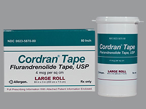 CORDRAN 4 MCG/SQ CM TAPE LARGE