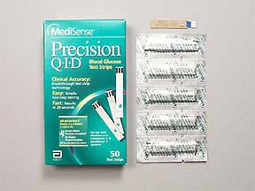 PRECISION Q-I-D TEST STRIPS