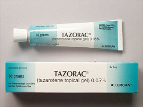 TAZORAC 0.05% GEL