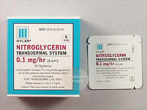 NITROGLYCERIN 0.1 MG/HR PATCH