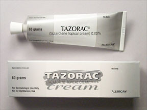 TAZORAC 0.05% CREAM