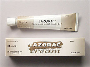 TAZORAC 0.1% CREAM