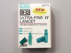 BD ULTRA-FINE II 30G LANCETS