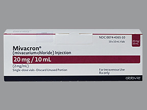 MIVACRON 20 MG/10 ML VIAL