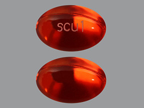 DOCUSATE SODIUM 100 MG CAPSULE