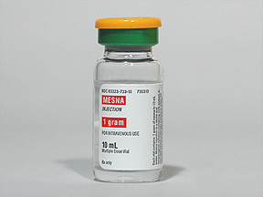 MESNA 100 MG/ML VIAL