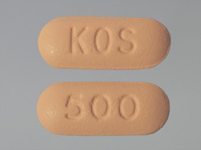 NIASPAN ER 500 MG TABLET