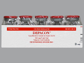 DEPACON 500 MG VIAL