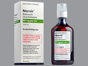 NORVIR 80 MG/ML SOLUTION