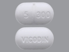 VICODIN 5-300 MG TABLET