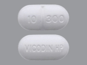 VICODIN HP 10-300 MG TABLET