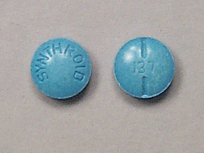 SYNTHROID 0.137 MG TABLET