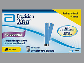 PRECISION XTRA TEST STRIPS