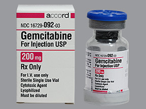 GEMCITABINE HCL 200 MG VIAL