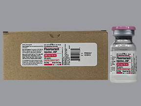 FLUOROURACIL 500 MG/10 ML VIAL