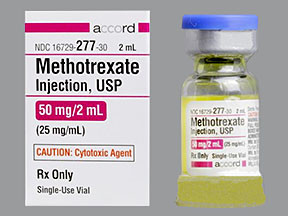 METHOTREXATE 50 MG/2 ML VIAL