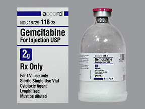 GEMCITABINE HCL 2 GRAM VIAL