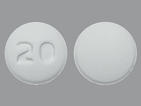 LISINOPRIL 20 MG TABLET