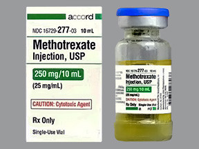 METHOTREXATE 250 MG/10 ML VIAL