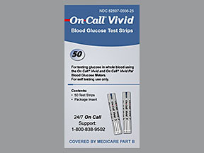 ON CALL VIVID TEST STRIP