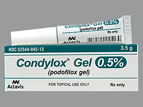 CONDYLOX 0.5% GEL