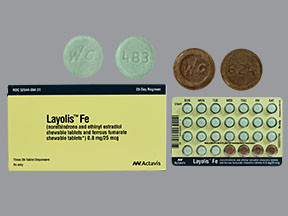 LAYOLIS FE CHEWABLE TABLET