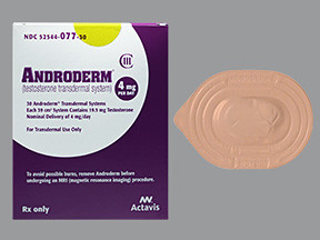 ANDRODERM 4 MG/24HR PATCH