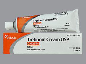 TRETINOIN 0.025% CREAM