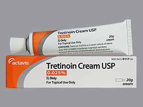 TRETINOIN 0.025% CREAM