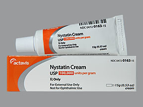 NYSTATIN 100,000 UNIT/GM CREAM