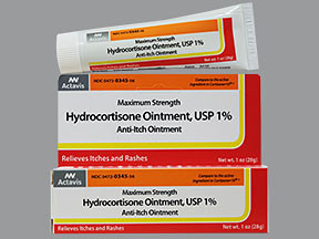 HYDROCORTISONE 1% OINTMENT