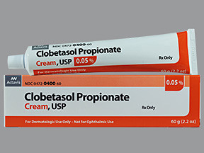 CLOBETASOL 0.05% CREAM