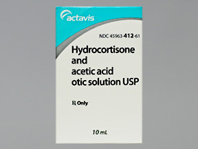 HYDROCORTISON-ACETIC ACID SOLN