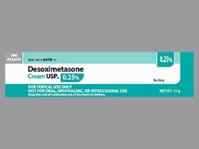 DESOXIMETASONE 0.25% CREAM