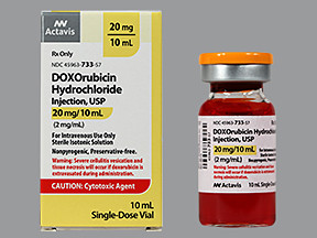 DOXORUBICIN 20 MG/10 ML VIAL