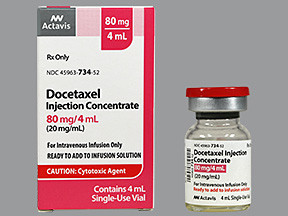DOCETAXEL 80 MG/4 ML VIAL