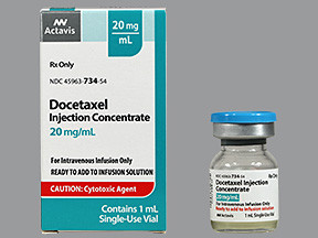 DOCETAXEL 20 MG/ML VIAL