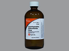 CYPROHEPTADINE 2 MG/5 ML SYRUP