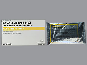 LEVALBUTEROL 0.63 MG/3 ML SOL