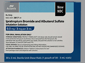 IPRATROPIUM-ALBUTEROL 0.5-3(2.5) MG/3 ML