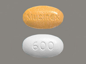 MUCINEX D ER 600-60 MG TABLET