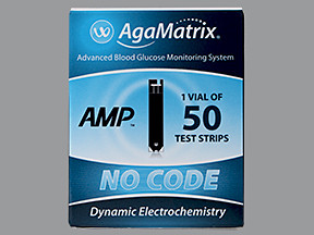 AGAMATRIX AMP TEST STRIPS